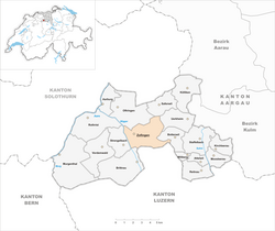 Karte Gemeinde Zofingen 2010